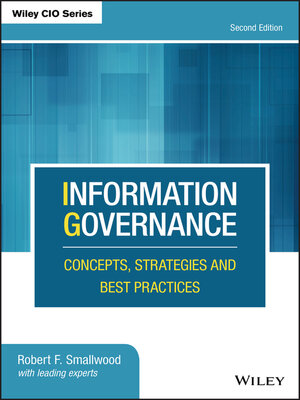 cover image of Information Governance